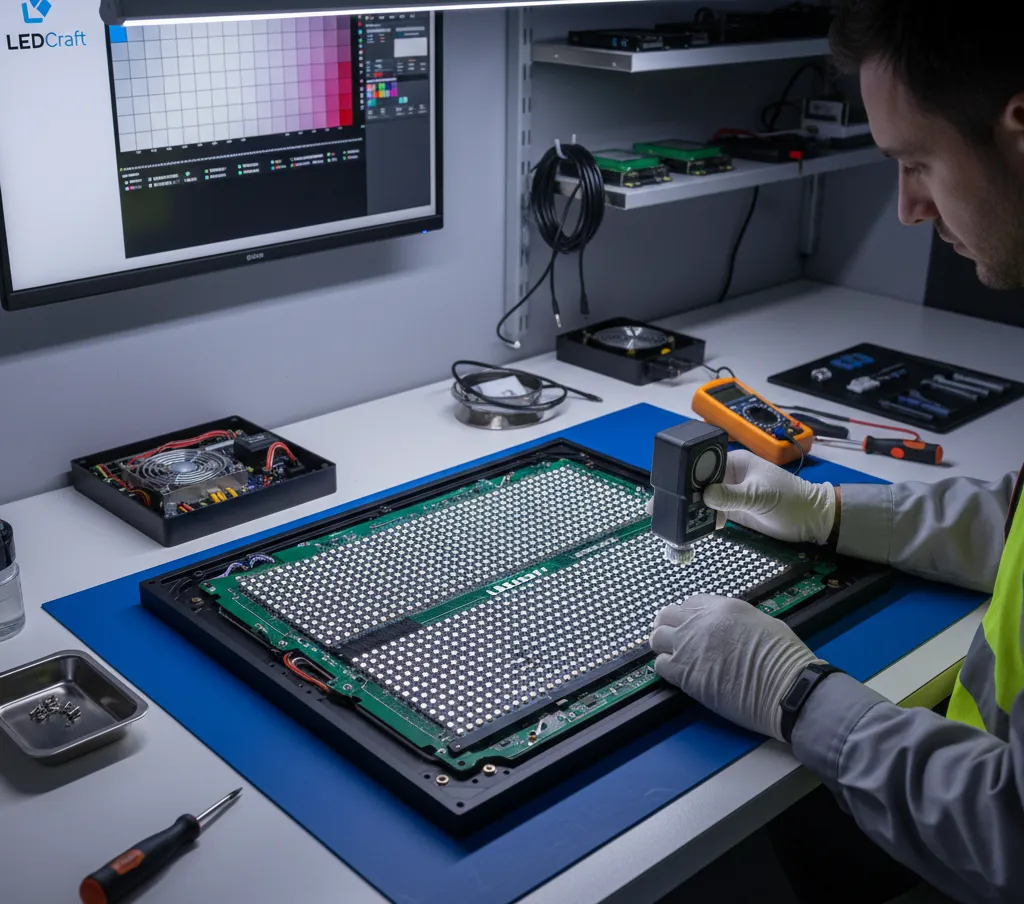 LED Ekran Teknik Servisi ve Bakım - Ledcraft Profesyonel Çözümler